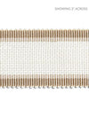 Odeon Shimmer Braid Fawn SCV12490003 by Scalamandre Designer Trim