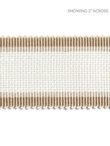 Odeon Shimmer Braid Fawn SCV12490003 by Scalamandre Designer Trim