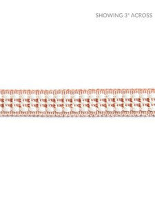 Helena Braid Blush SCV12500003 by Scalamandre Designer Trim