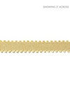Lancaster Gimp Straw SCV6580003 by Scalamandre Designer Trim