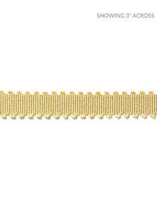Lancaster Gimp Straw SCV6580003 by Scalamandre Designer Trim