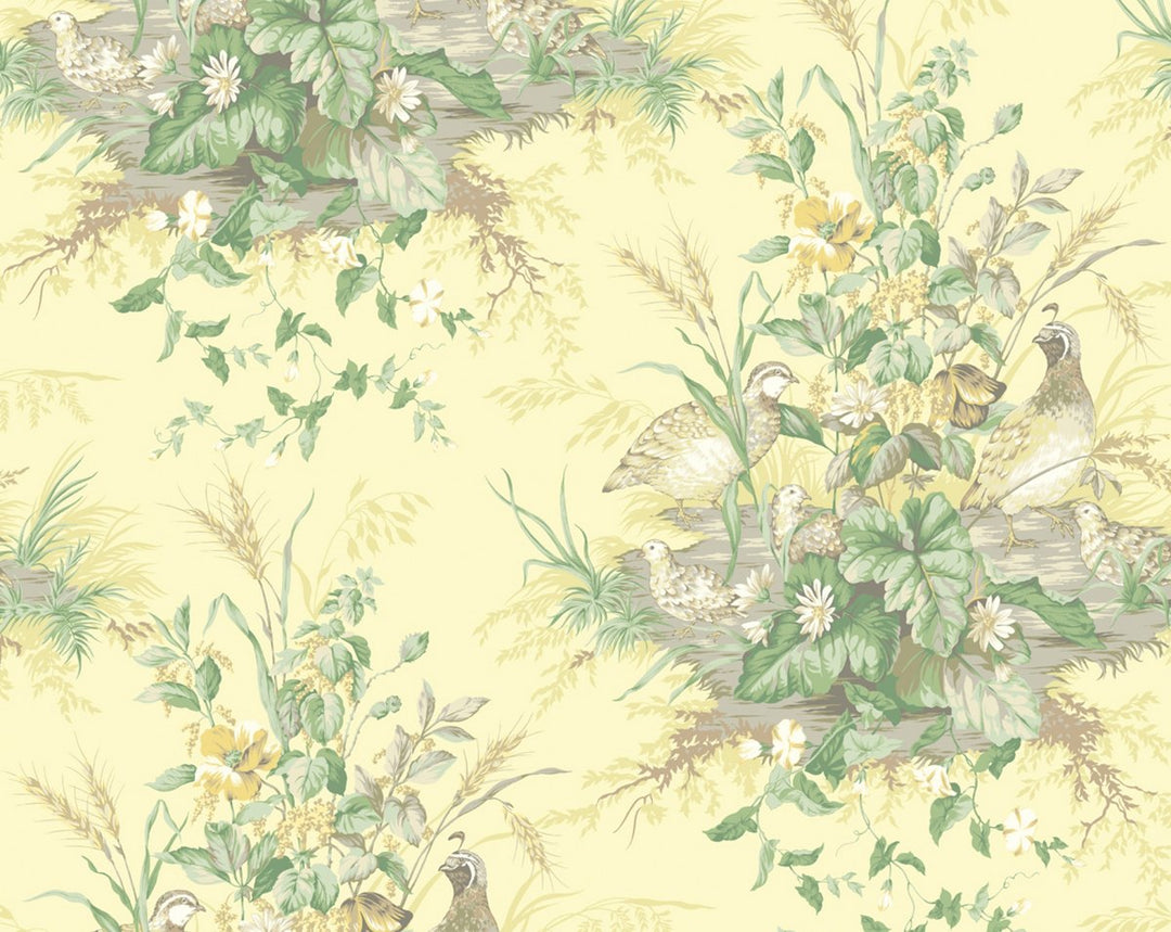 Edwin'S Covey Sunlit SCWP884340003 by Scalamandre Designer Wallpaper