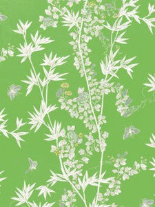 Jardin De Chine Print Jade SC166080004 by Scalamandre Designer Fabric
