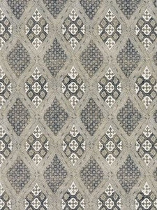 Farrah Print Truffle SC166260004 by Scalamandre Designer Fabric