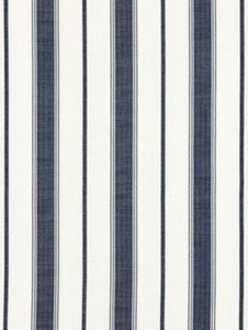 Sconset Stripe Indigo SC271100004 by Scalamandre Designer Fabric