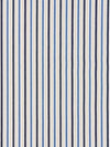 Leeds Cotton Stripe Indigo SC271140004 by Scalamandre Designer Fabric