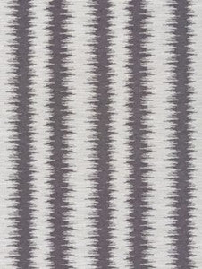 Konya Ikat Stripe Graphite SC271380004 by Scalamandre Designer Fabric