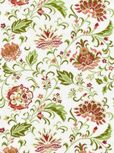 Delphine Embroidery Blossom SC271730004 by Scalamandre Designer Fabric