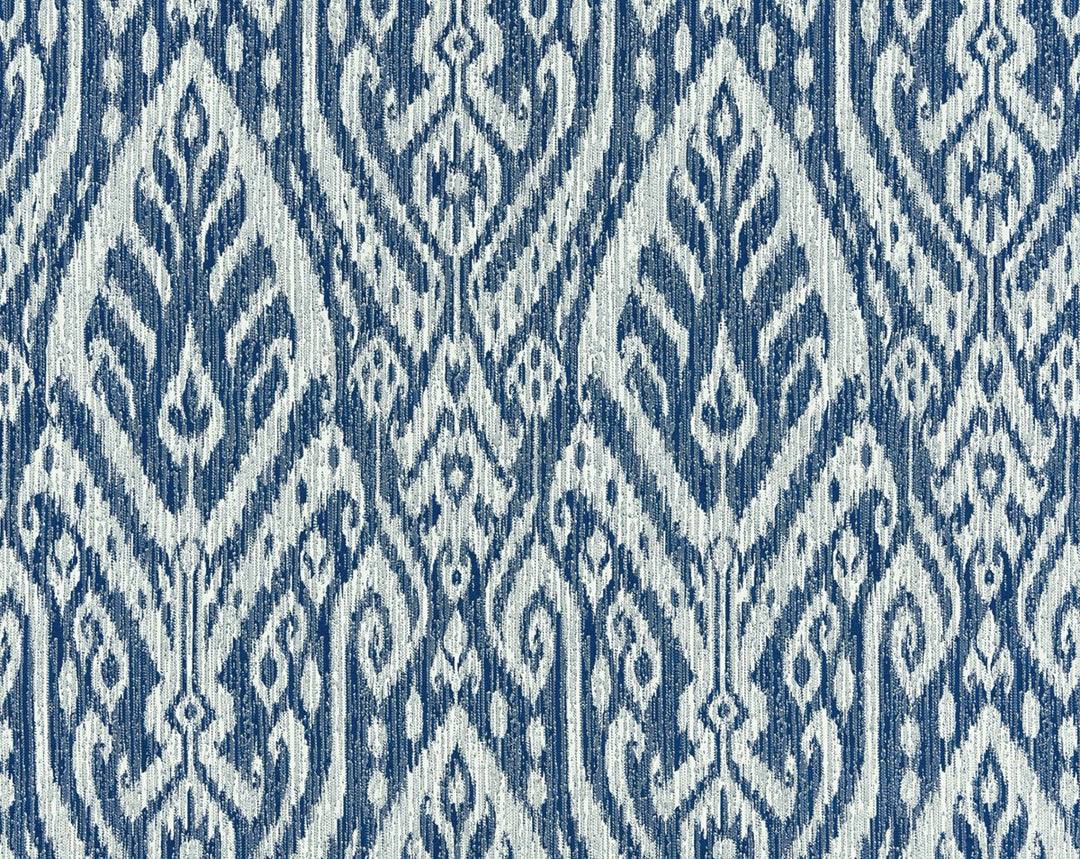Borneo Ikat Indigo SC271960004 by Scalamandre Designer Fabric
