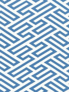 Canton Fret Applique Porcelain SC272180004 by Scalamandre Designer Fabric