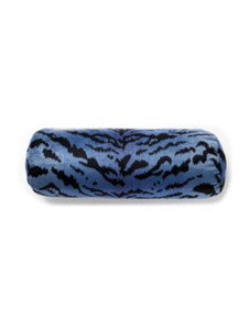 Tigre Pillow 21 X 7 - Blues & Black SCBTIGRPILL0004 by Scalamandre Designer Pillows