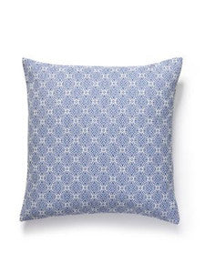 Cape May Outdoor Pillow 22 X 22 - Ocean SCCAPEPILL0004 by Scalamandre Designer Pillows
