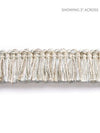 Gardiner Brush Fringe Mineral SCFC14940004 by Scalamandre Designer Trim