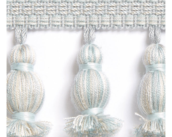 Halsey Onion Fringe Mineral SCFT14990004 by Scalamandre Designer Trim