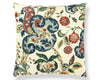 Cumbria Hand Block Pillow 22 X 22 - Multi On Cream SCSDDK166030004 by Scalamandre Designer Pillow