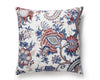 Met Palampore Pillow 22 X 22 - Red Multi SCSDDK166490004 by Scalamandre Designer Pillow