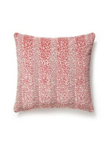 Corbet Pillow 22 X 22 - Tomato SCSDDK264230004 by Scalamandre Designer Pillows