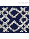 Lattice Tape Indigo SCT32950004 by Scalamandre Designer Trim
