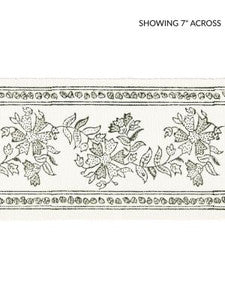 Citra Block Print Tape Truffle SCT33270004 by Scalamandre Designer Trim