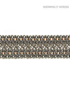 Selena Gimp Braid Mineral SCV12400004 by Scalamandre Designer Trim