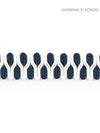 Playa Gimp Braid Indigo SCV12470004 by Scalamandre Designer Trim