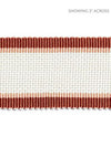 Odeon Shimmer Braid Cardinal SCV12490004 by Scalamandre Designer Trim