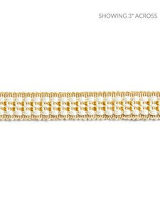 Helena Braid Sunlight SCV12500004 by Scalamandre Designer Trim