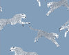 Leaping Cheetah Cloud Nine SCWP884490004 by Scalamandre Designer Wallpaper