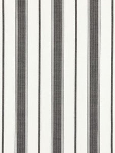 Sconset Stripe Carbon SC271100005 by Scalamandre Designer Fabric