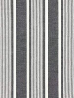 Wellfleet Stripe Carbon SC271110005 by Scalamandre Designer Fabric CHATHAM STRIPES & PLAIDS 100% SOLUTION DYED ACRYLIC MEXICO MEDIUM DUTY Horizontal: and Vertical: 9" 54 - Swanky Fabrics -