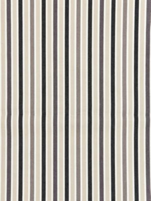 Leeds Cotton Stripe Stone SC271140005 by Scalamandre Designer Fabric CHATHAM STRIPES & PLAIDS 100% COTTON INDIA MEDIUM DUTY Horizontal: and Vertical: 4" 53 - Swanky Fabrics -