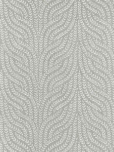 Willow Vine Embroidery French Grey SC271250005 by Scalamandre Designer Fabric