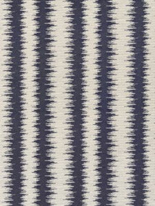 Konya Ikat Stripe Indigo SC271380005 by Scalamandre Designer Fabric