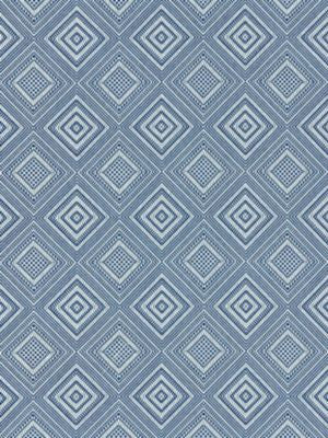 Antigua Weave Indigo SC271970005 by Scalamandre Designer Fabric ISOLA INDOOR / OUTDOOR 100% POLYOLEFIN BELGIUM MEDIUM DUTY Horizontal: 6.5" and Vertical: 6" 51 - Swanky Fabrics -