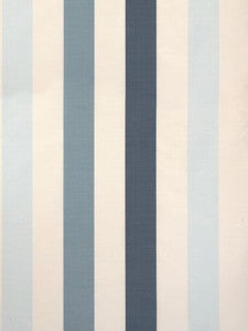 La Valliere Rayure Blue & Cream SC30100M0005 by Scalamandre Designer Fabric