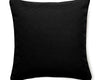 Boss Boucle Pillow 22 X 22 - Ebony SCBOSSPILL0005 by Scalamandre Designer Pillow