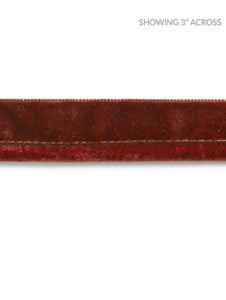 Velvet Rope Cord Henna SCC3160005 by Scalamandre Designer Trim