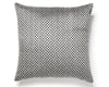 Etosha Velvet Pillow 22 X 22 - Graphite SCSDDK270220005 by Scalamandre Designer Pillow