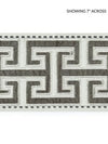 Luxor Velvet Tape Charcoal SCT33040005 by Scalamandre Designer Trim