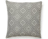 Antigua Weave Outdoor Pillow 22 X 22 - Carbon SCANTGPILL0006 by Scalamandre Designer Pillow