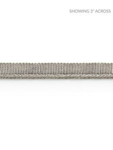 Sanna Linen Cord Fog SCC3110006 by Scalamandre Designer Trim
