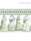 Plaza Tassel Fringe Pistachio SCFT15050006 by Scalamandre Designer Trim