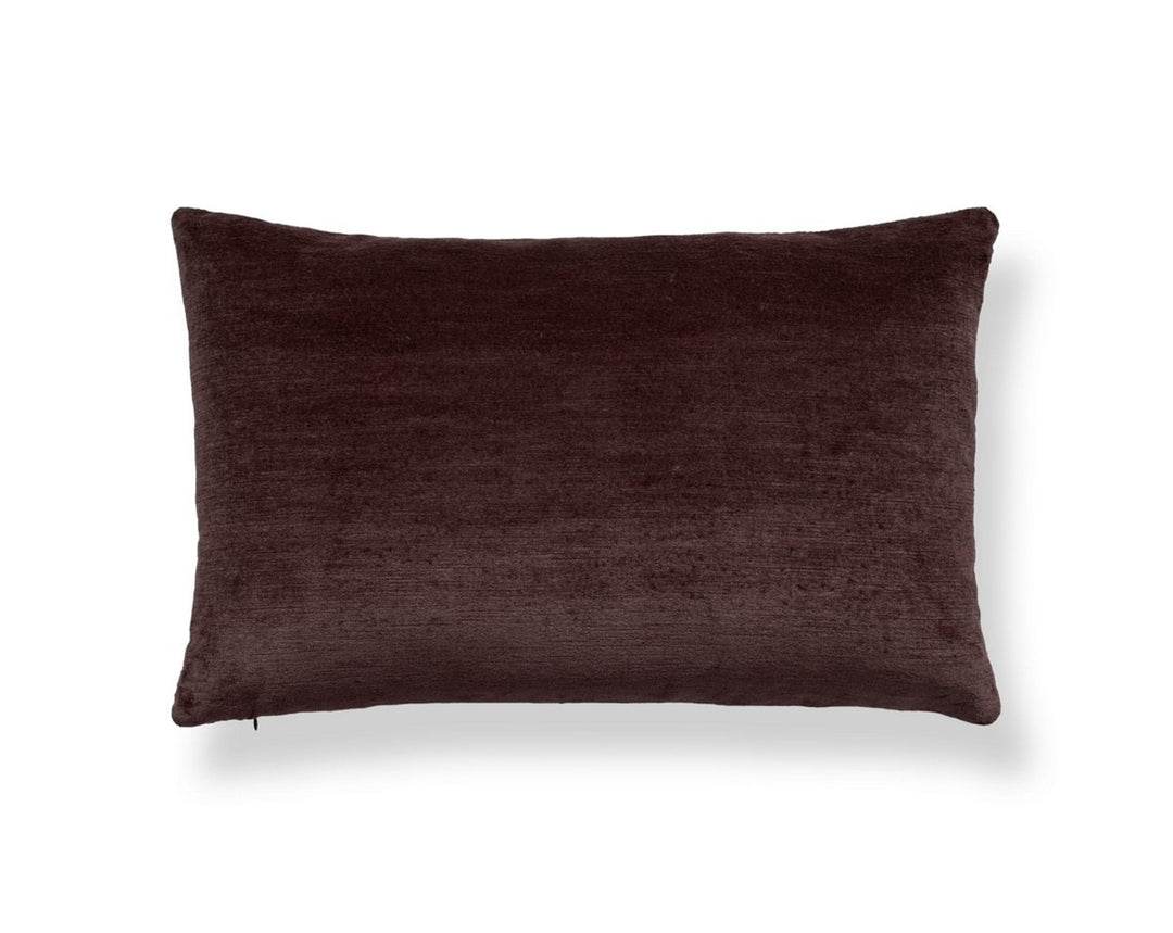 Persia Pillow 14 X 22 - Espresso SCLBDK1627M0006 by Scalamandre Designer Pillow