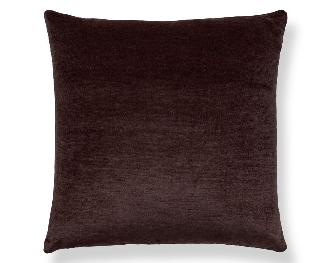 Persia Pillow 22 X 22 - Espresso SCPERSIPILL0006 by Scalamandre Designer Pillow