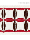 Fiori Embroidered Tape Raspberry SCT32880006 by Scalamandre Designer Trim