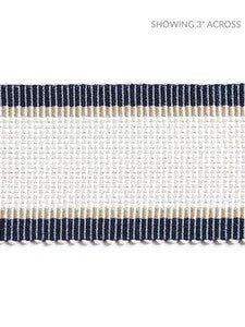 Odeon Shimmer Braid Lake SCV12490006 by Scalamandre Designer Trim