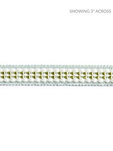 Helena Braid Pistachio SCV12500006 by Scalamandre Designer Trim