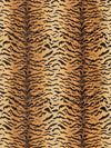Tigre Ivory, Gold & Black SC26167MMA0007 by Scalamandre Designer Fabric