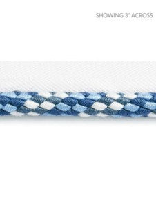 Obi Cord Newport Blue SCC3170007 by Scalamandre Designer Trim
