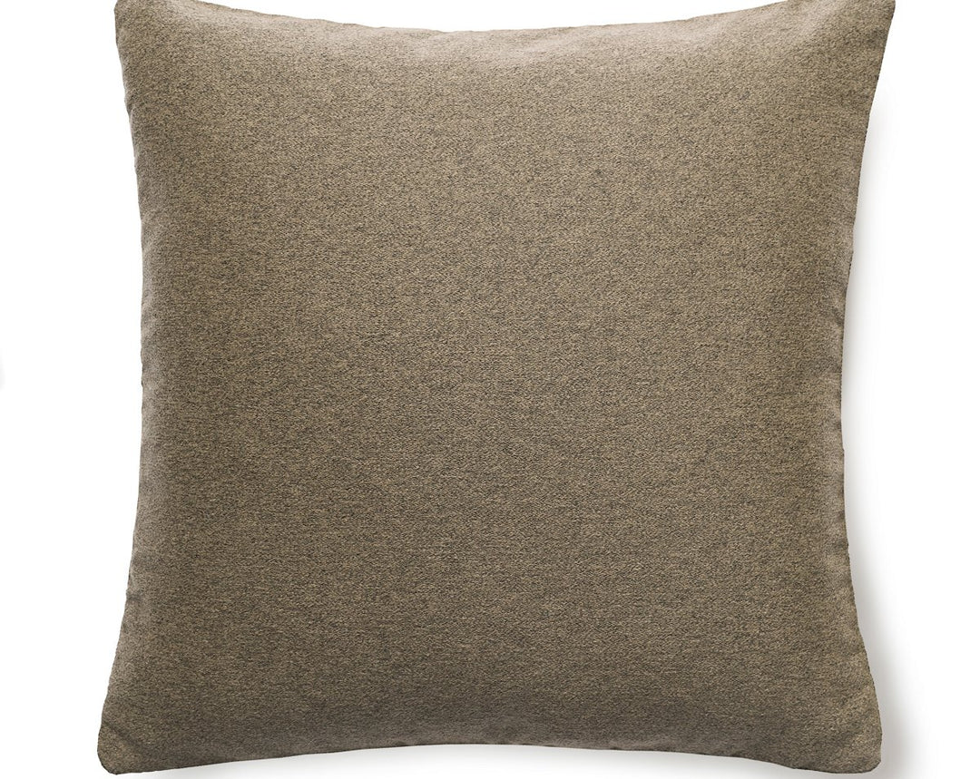Dapper Flannel Pillow 22 X 22 - Hickory SCDAPPPILL0007 by Scalamandre Designer Pillow